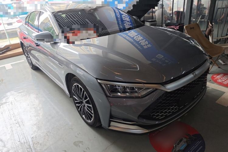 Used BYD Han 2020 DM Four-Wheel Drive Performance Edition Prestige Model Front Right 45 Deg