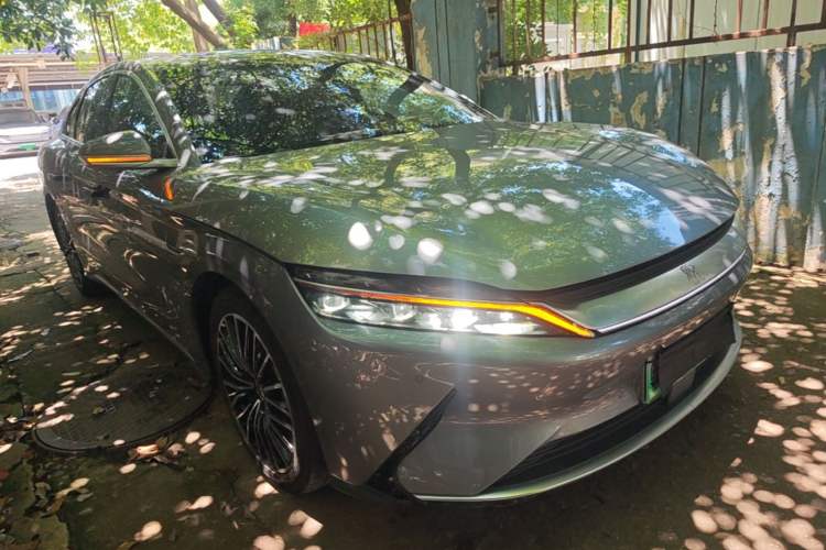 Used BYD Han 2020 EV Long-Range Luxury Model Front Right 45 Deg