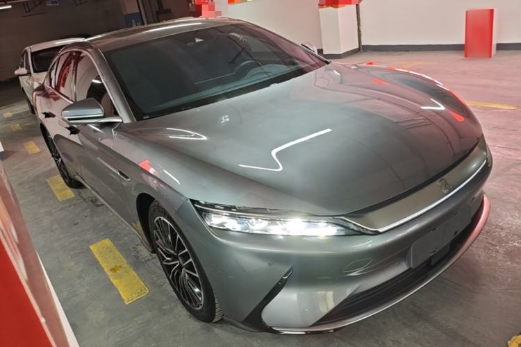 Used BYD Han 2020 EV Long-Range Luxury Model Front Right 45 Deg