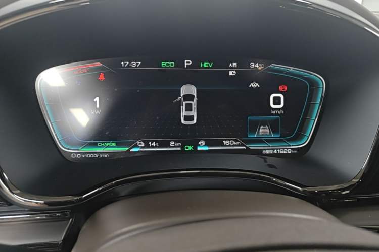 Used BYD Han 2020 DM Four-Wheel Drive Performance Edition Prestige Model Instrument Cluster