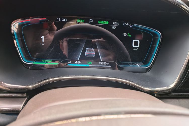 Used BYD Han 2020 EV Four-Wheel Drive High-Performance Flagship Model Instrument Cluster