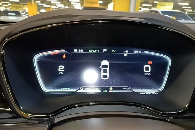 Used BYD Han 2020 DM Four-Wheel Drive Performance Edition Prestige Model Instrument Cluster