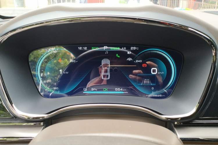 Used BYD Han 2020 EV Long-Range Deluxe Model Instrument Cluster
