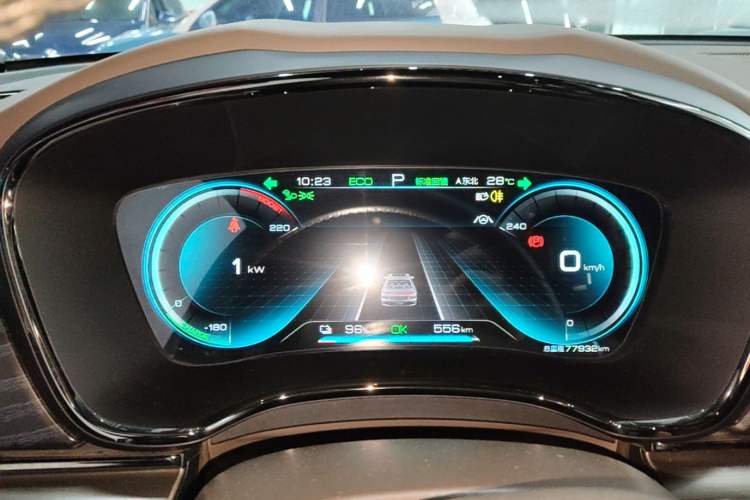 Used BYD Han 2020 EV Long-Range Luxury Model Instrument Cluster