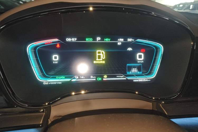 Used BYD Han 2020 DM Four-Wheel Drive Performance Edition Prestige Model Instrument Cluster