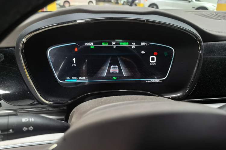 Used BYD Han 2020 EV Long-Range Deluxe Model Instrument Cluster