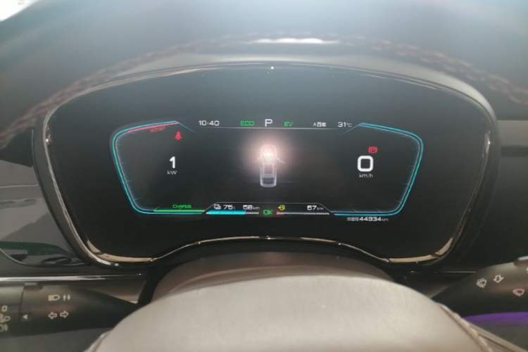 Used BYD Han 2020 DM Four-Wheel Drive Performance Edition Prestige Model Instrument Cluster
