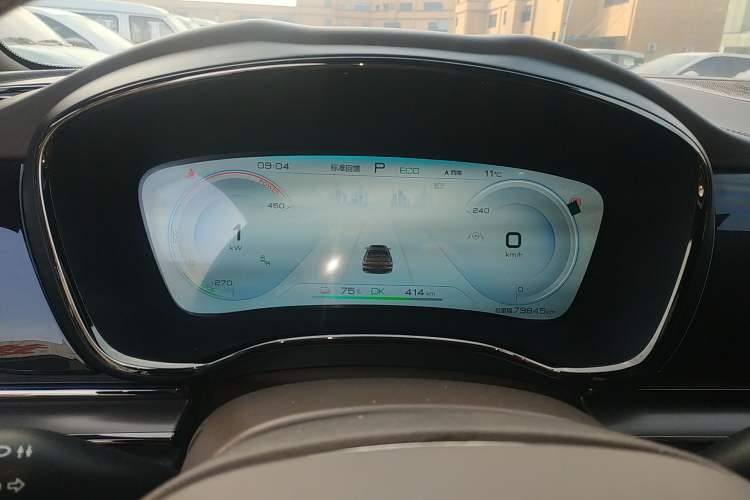 Used BYD Han 2020 EV Four-Wheel Drive High-Performance Flagship Model Instrument Cluster