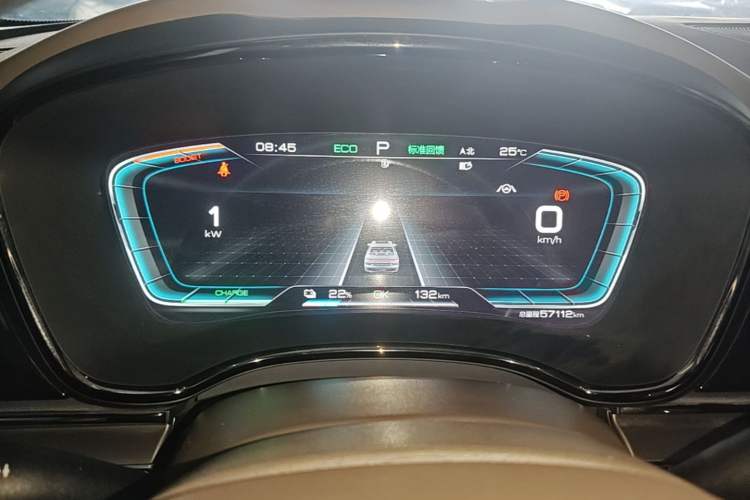 Used BYD Han 2020 EV Long-Range Luxury Model Instrument Cluster