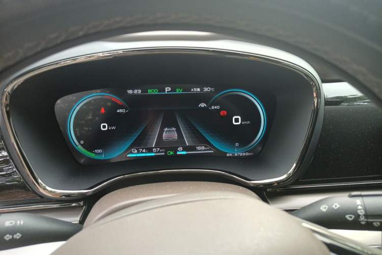 Used BYD Han 2020 DM Four-Wheel Drive Performance Edition Luxury Model Instrument Cluster