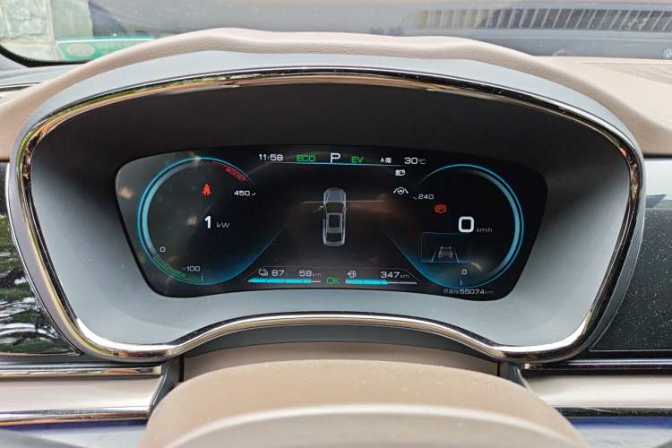 Used BYD Han 2020 DM Four-Wheel Drive Performance Edition Prestige Model Instrument Cluster