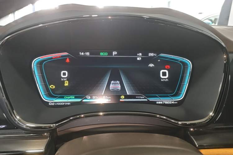 Used BYD Han 2020 DM Four-Wheel Drive Performance Edition Prestige Model Instrument Cluster