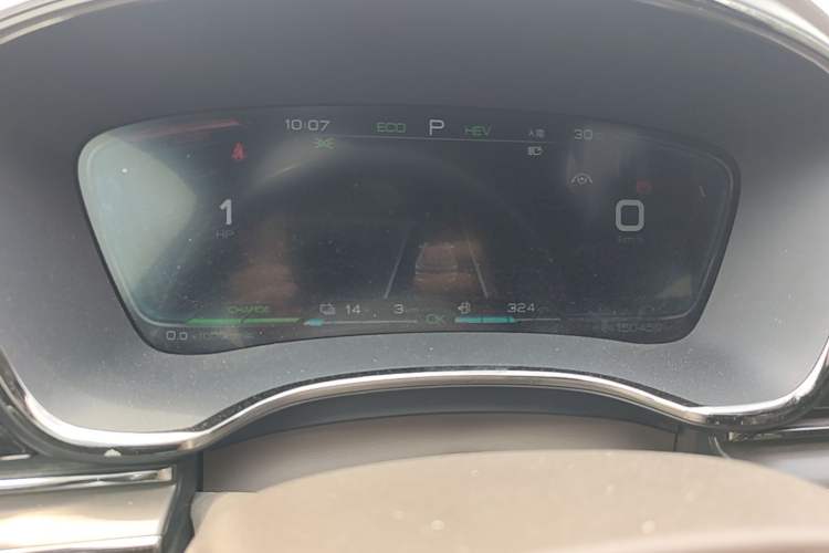 Used BYD Han 2020 DM Four-Wheel Drive Performance Edition Prestige Model Instrument Cluster