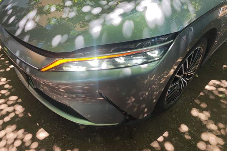 Used BYD Han 2020 EV Long-Range Luxury Model Left Front Headlight