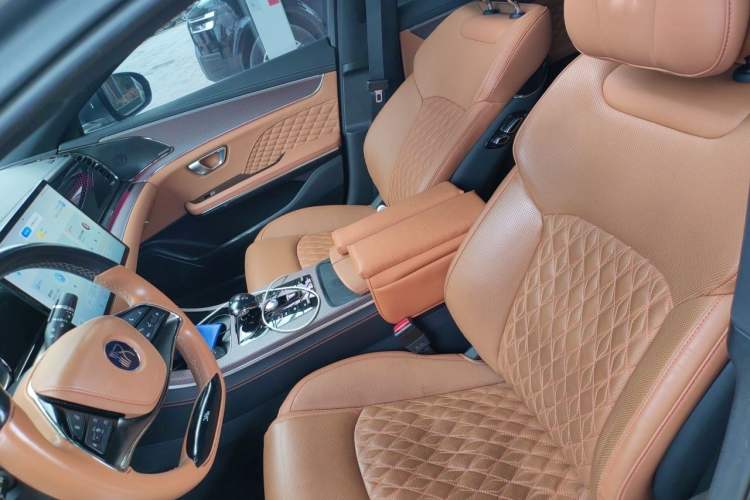 Used BYD Han 2020 EV Four-Wheel Drive High-Performance Flagship Model Left Front Seat