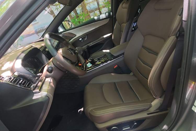 Used BYD Han 2020 EV Long-Range Luxury Model Left Front Seat