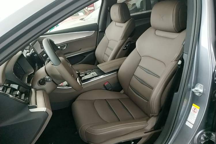 Used BYD Han 2020 EV Long-Range Luxury Model Left Front Seat