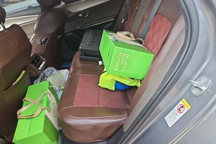 Used BYD Han 2020 DM Four-Wheel Drive Performance Edition Luxury Model Left Rear Seat