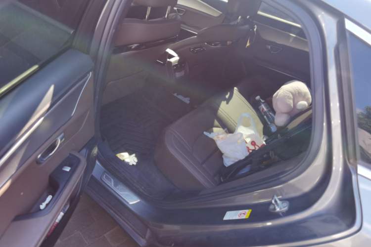 Used BYD Han 2020 EV Long-Range Luxury Model Left Rear Seat