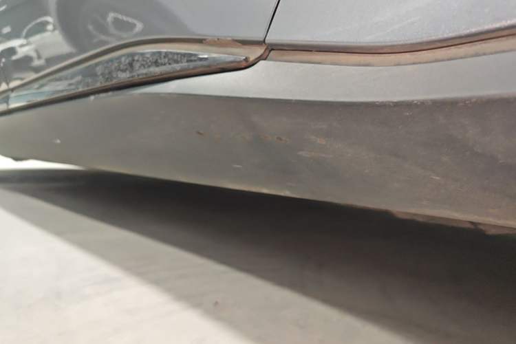 Used BYD Han 2020 EV Long-Range Luxury Model Left Side Sill