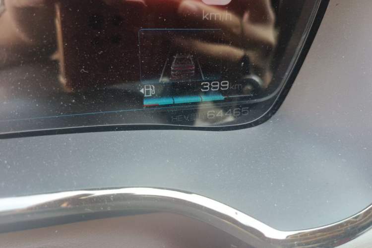 Used BYD Han 2020 DM Four-Wheel Drive Performance Edition Prestige Model Odometer Close Up