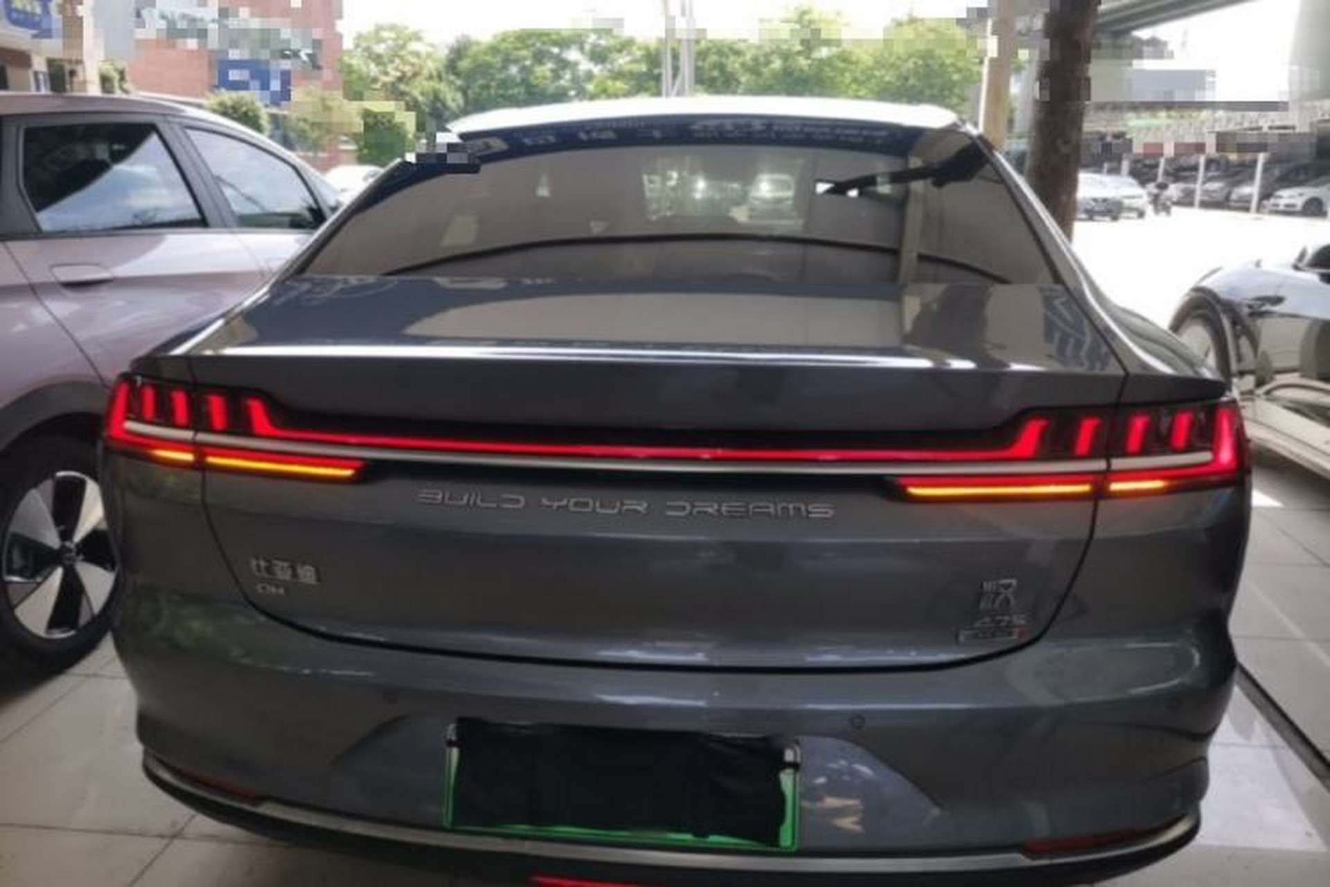 Used BYD Han 2020 DM Four-Wheel Drive Performance Edition Luxury Model Rear