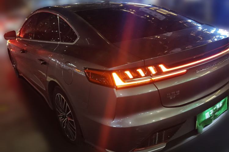 Used BYD Han 2020 EV Long-Range Luxury Model Rear Left 45 Deg