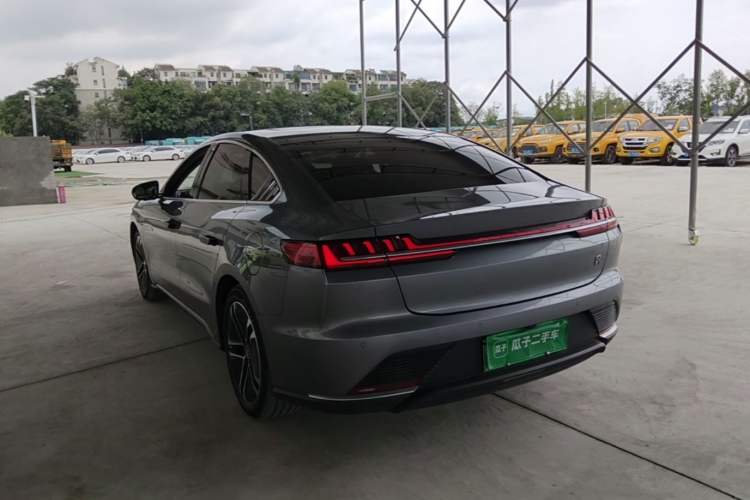 Used BYD Han 2020 EV Long-Range Deluxe Model Rear Left 45 Deg