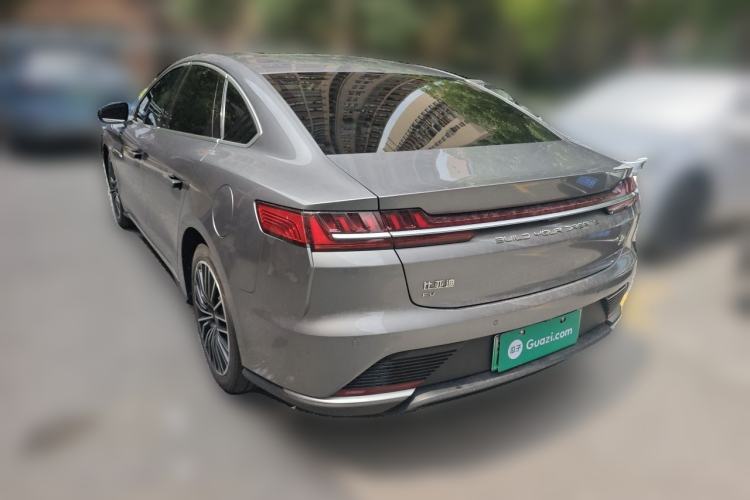 Used BYD Han 2020 EV Long-Range Luxury Model Rear Left 45 Deg
