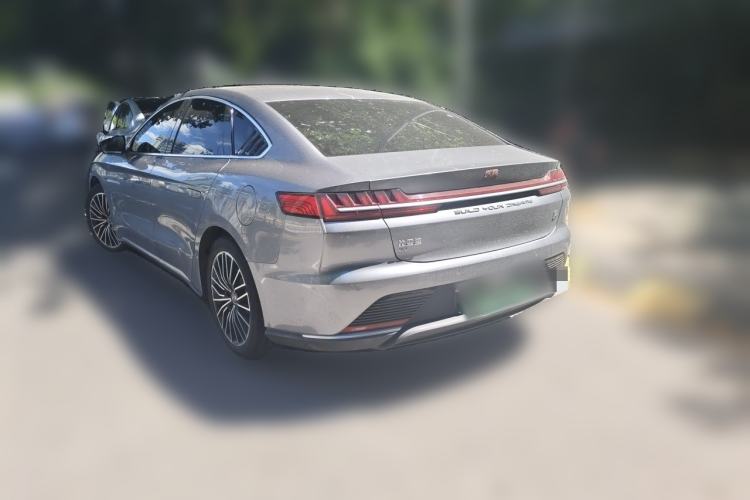 Used BYD Han 2020 EV Long-Range Luxury Model Rear Left 45 Deg