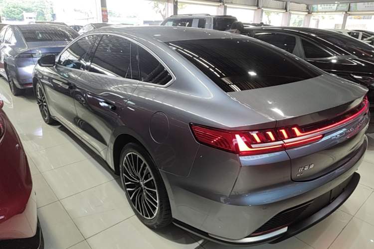 Used BYD Han 2020 EV Long-Range Deluxe Model Rear Left 45 Deg