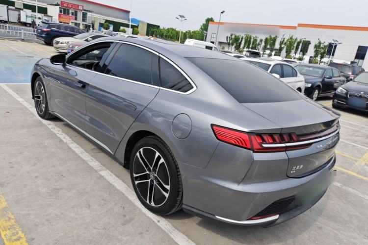 Used BYD Han 2020 EV Long-Range Luxury Model Rear Left 45 Deg