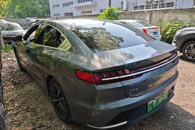 Used BYD Han 2020 EV Four-Wheel Drive High-Performance Flagship Model Rear Left 45 Deg