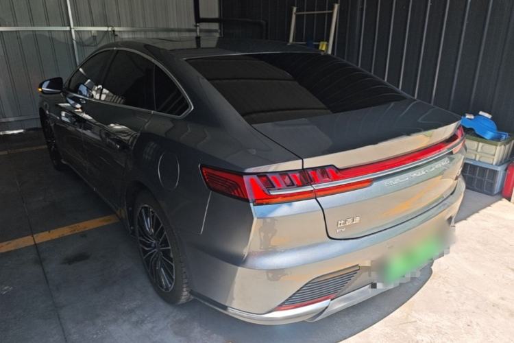 Used BYD Han 2020 EV Long-Range Luxury Model Rear Left 45 Deg