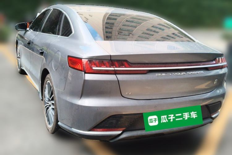 Used BYD Han 2020 EV Long-Range Luxury Model Rear Left 45 Deg