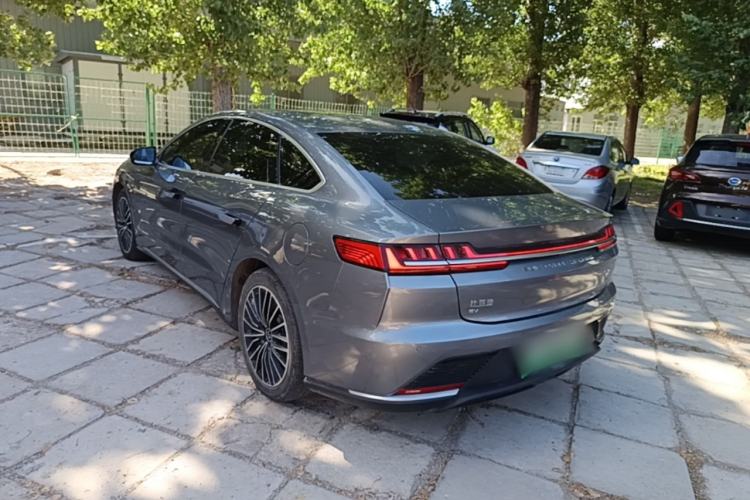 Used BYD Han 2020 EV Long-Range Luxury Model Rear Left 45 Deg