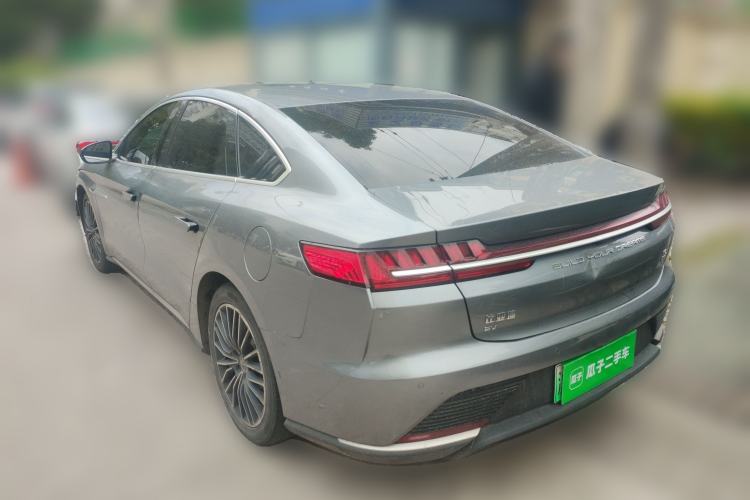 Used BYD Han 2020 EV Long-Range Luxury Model Rear Left 45 Deg