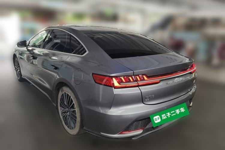 Used BYD Han 2020 EV Long-Range Luxury Model Rear Left 45 Deg