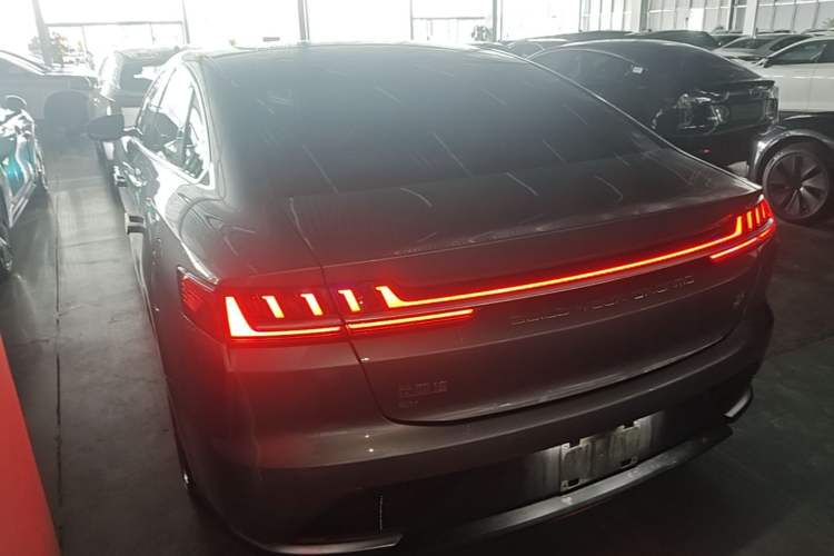 Used BYD Han 2020 EV Long-Range Luxury Model Rear Left 45 Deg