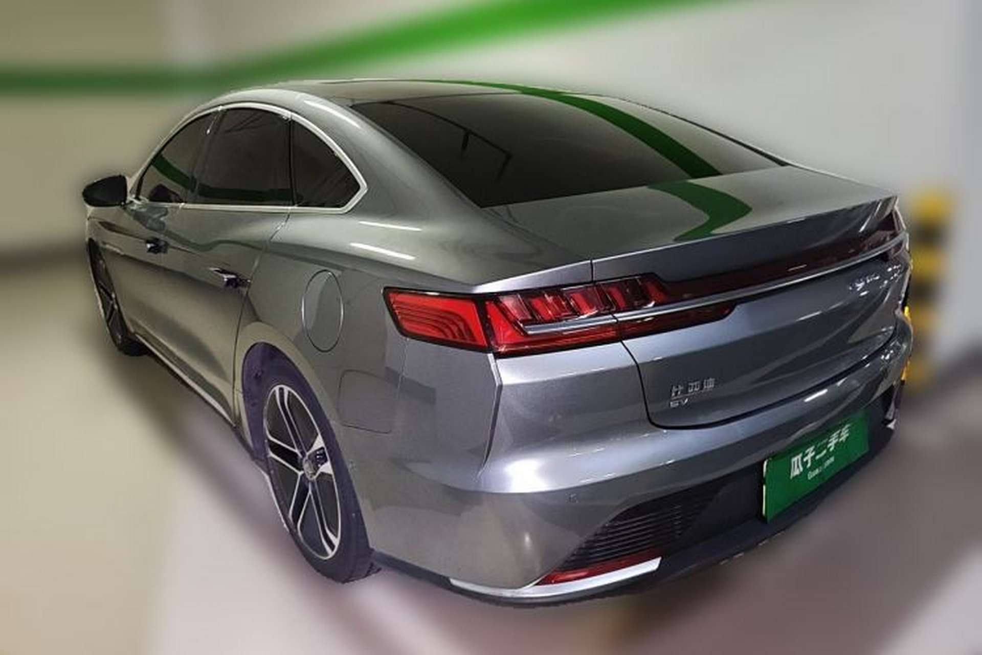 Used BYD Han 2020 EV Long-Range Deluxe Model Rear Left 45 Deg