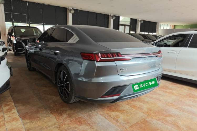 Used BYD Han 2020 EV Four-Wheel Drive High-Performance Flagship Model Rear Left 45 Deg
