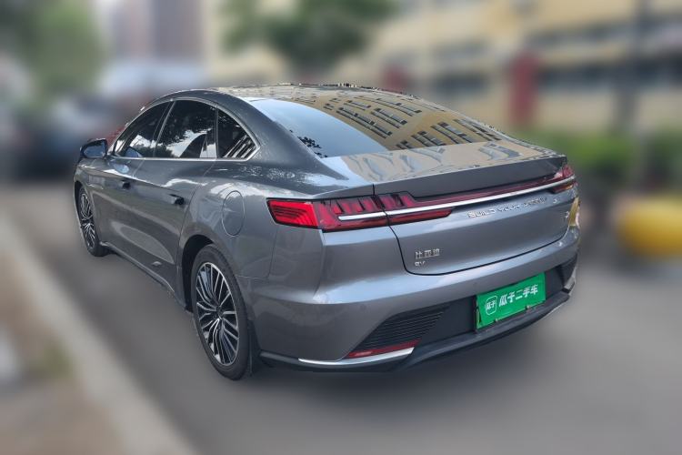 Used BYD Han 2020 EV Long-Range Luxury Model Rear Left 45 Deg