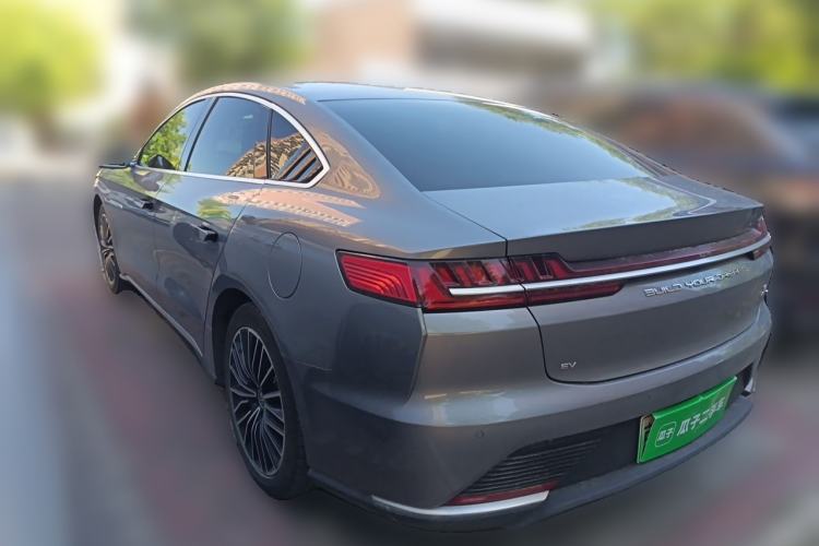 Used BYD Han 2020 EV Long-Range Luxury Model Rear Left 45 Deg