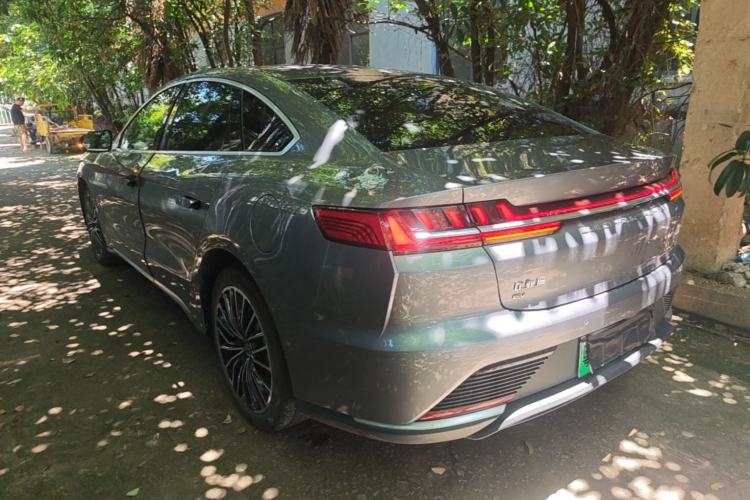 Used BYD Han 2020 EV Long-Range Luxury Model Rear Left 45 Deg