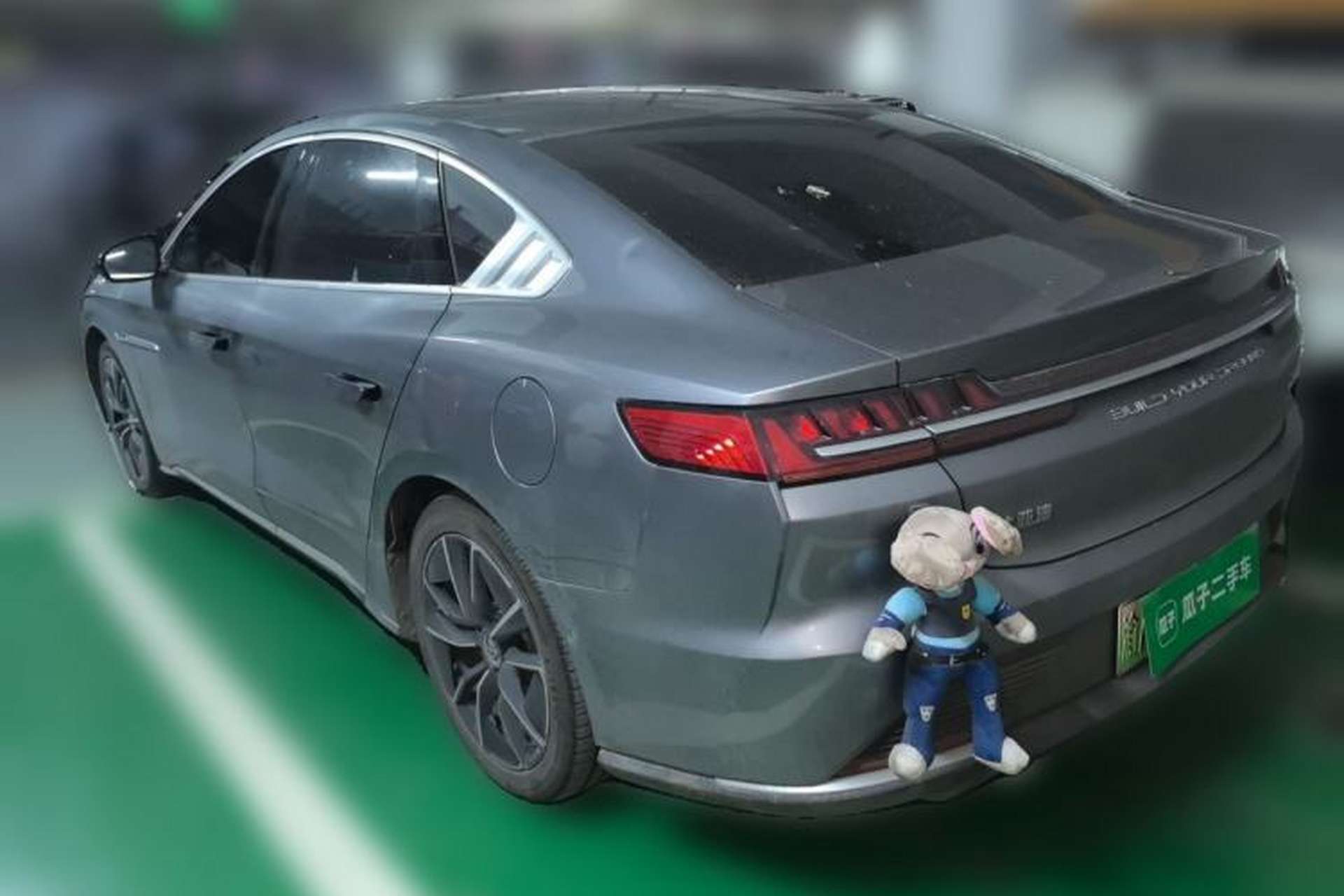 Used BYD Han 2020 EV Four-Wheel Drive High-Performance Flagship Model Rear Left 45 Deg