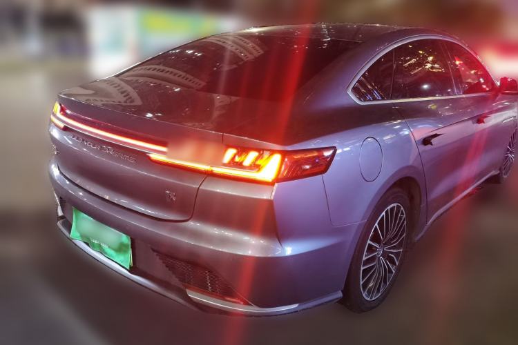 Used BYD Han 2020 EV Long-Range Luxury Model Rear Right 45 Deg