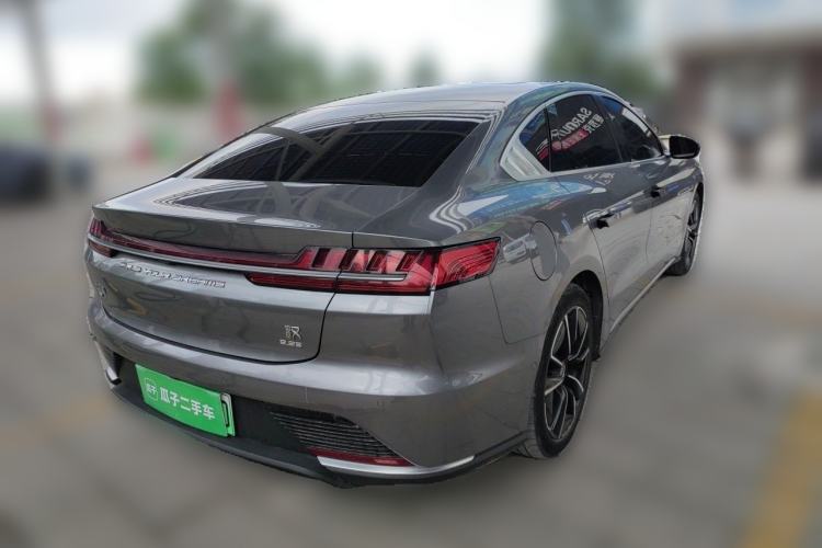 Used BYD Han 2020 EV Four-Wheel Drive High-Performance Flagship Model Rear Right 45 Deg