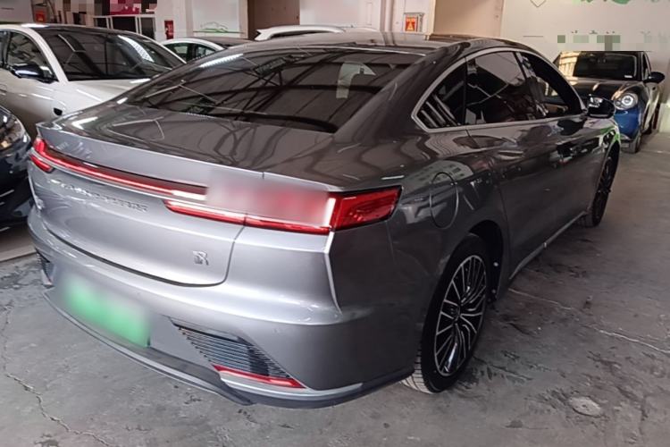 Used BYD Han 2020 EV Long-Range Luxury Model Rear Right 45 Deg
