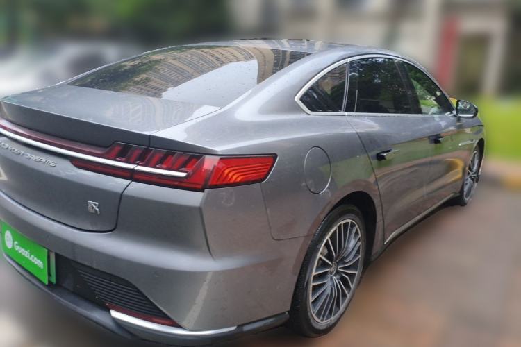 Used BYD Han 2020 EV Long-Range Luxury Model Rear Right 45 Deg