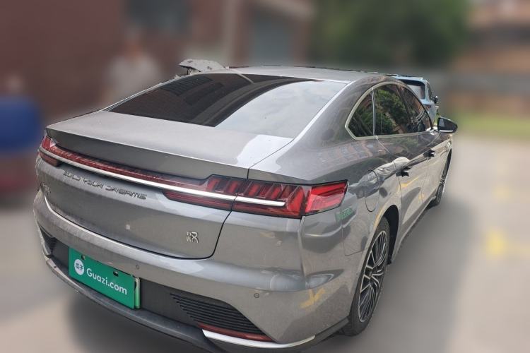 Used BYD Han 2020 EV Long-Range Luxury Model Rear Right 45 Deg